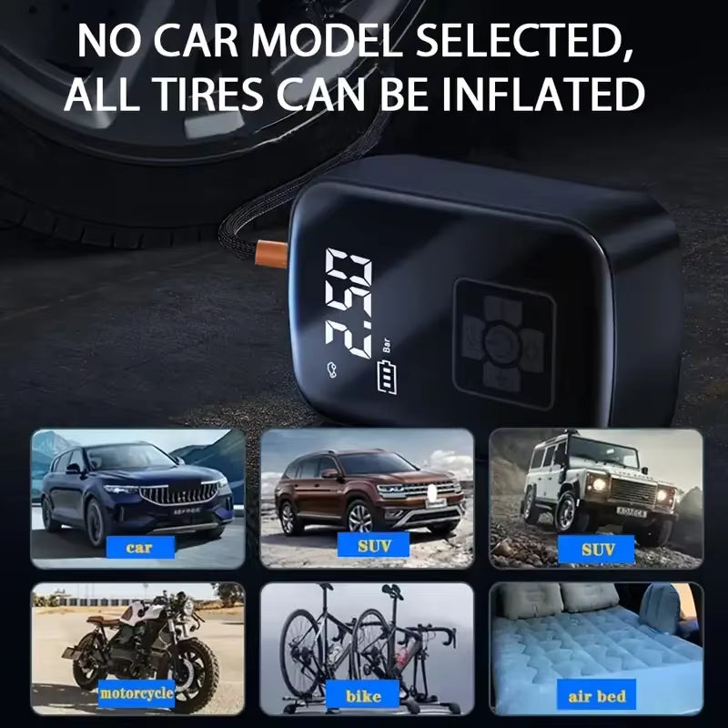 Wireless Car Air Compressor Air Pump